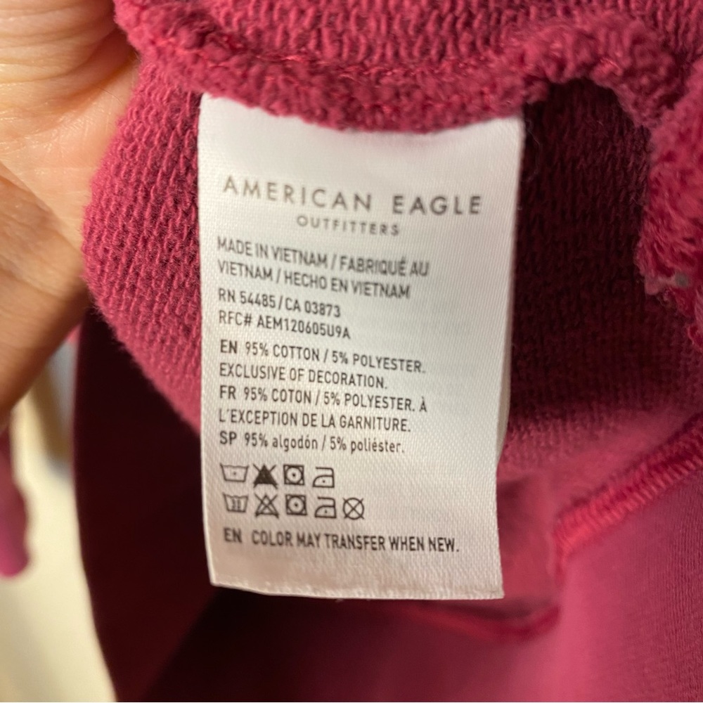 American Eagle pink men’s hoodie - Picture 7 of 8